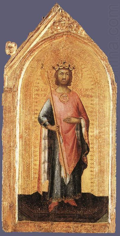 Simone Martini St Ladislaus, King of Hungary china oil painting image